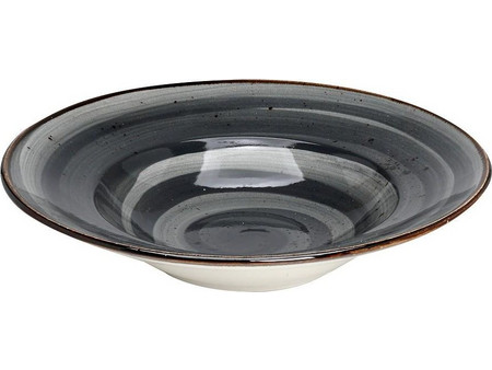 Espiel Πιάτο Βαθύ Πορσελάνης Terra Grey 27cm TLG120K6