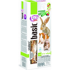 Lolo Pets Basic Smakers Mix with Forest Fruits, Nuts & Popcorn 135gr