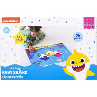 Παιδικό Puzzle Nickelodeon Δαπέδου Baby Shark 24 Κομμάτια