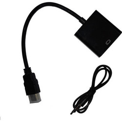 NG HDMI male - VGA female with Audio Adapter (NG-HDMI-VGA-02)