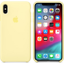 Apple Silicone Case Yellow Mellow (iPhone XS Max)