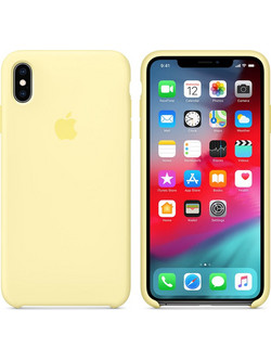 Apple Silicone Case Yellow Mellow (iPhone XS Max)