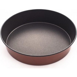 Max Home SK00100128 Στρογγυλό Ταψί Φούρνου Αλουμινίου Επίστρωση Πέτρας 28cm