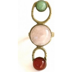Triple Stone Ring