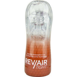 Loving Joy Rev-Air Tight Reusable Masturbation Cup Orange