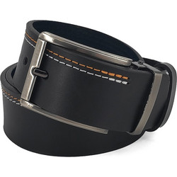 Gregory 755 Ανδρική Ζώνη Δερμάτινη 4cm Μαύρη