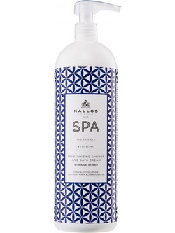 Kallos Spa The Essence Of Well Being Κρεμώδες Αφρόλουτρο 1lt