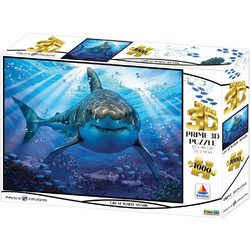 Puzzle Prime 3D Great White Shark By Howard Robinson 1000 Κομμάτια
