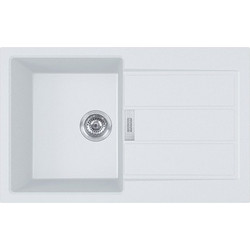 Franke Sirius 2.0 611-78 Polar White Ένθετος Νεροχύτης Γρανίτη Αντιστρεφόμενος 78x50cm
