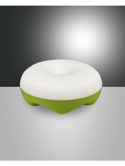 Fabas Luce 3509-30-155 Πορτατίφ LED Λευκό Πράσινο Φ17xΥ7cm