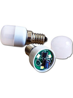 Λαμπτήρας Ψυγείου LED 1.5W E14 230V με Συναγερμό ανοιχτής πόρτας Ecosavers Fridge Alarm Cool White
