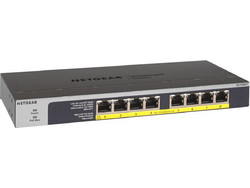Netgear GS108PP Unmanaged L2 Switch με 8 Θύρες Ethernet 1Gbps