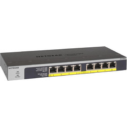 Netgear GS108PP Unmanaged L2 Switch με 8 Θύρες Ethernet 1Gbps