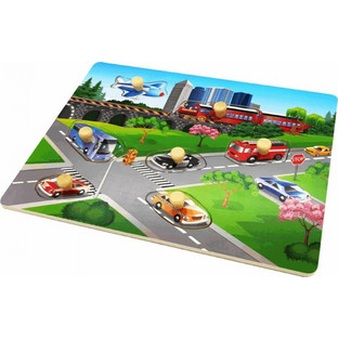 Παιδικό Puzzle Remoundo Σφηνώματα Vehicles 7 Κομμάτια