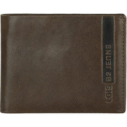 Πορτοφόλι Ανδρικό Δερμάτινο Καφέ Lois 11,5x1x9εκ. 202607-02 - Lois - 202607-02