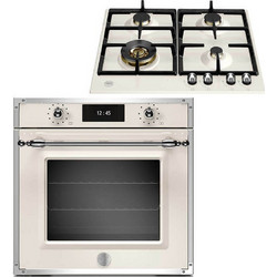 Bertazzoni Φούρνος Ηλεκτρικός Άνω Πάγκου 76lt 59.5cm F6011HERVPTAX με Εστίες Αερίου P604LHERAX