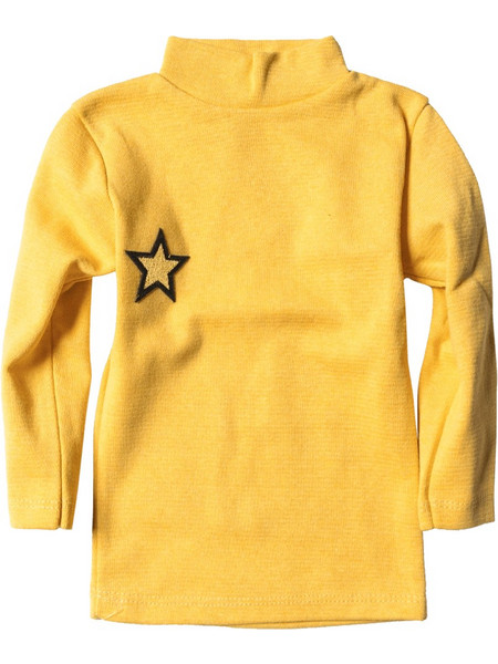 Παιδική μπλούζα ζιβάγκο unisex Star Κίτρινο