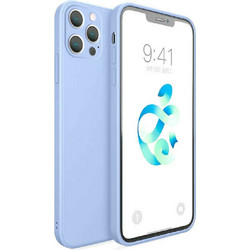 Bodycell Square Liquid Back Cover Light Blue (iPhone 13 Pro)