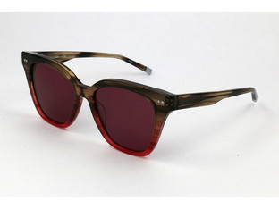 Calvin Klein CK 4359S 022 Γυναικεία Γυαλιά Ηλίου Τετράγωνα Κοκάλινα Ταρταρούγα με Ροζ Polarized Φακό