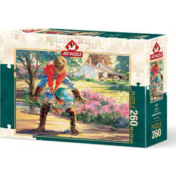 Puzzle Art Puzzle HeiDi Παίζοντας Μακριά Γαϊδούρα 260 Κομμάτια