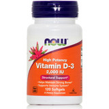 Now Foods Vitamin D3 2000iu 120 Μαλακές Κάψουλες