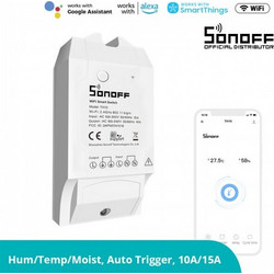 GloboStar(R) 80008 SONOFF TH10-R2 - Wi-Fi Smart Switch Temperature & Humidity Monitoring 10A - 5956