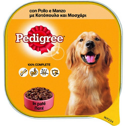 Pedigree Pate Chicken & Veal 300gr