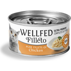Wellfed Filleto Adult with Pure Fillets Of Chicken 70gr