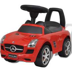 vidaXL Mercedes Benz Περπατούρα Ride On Αυτοκινητάκι 24m+ Κόκκινη