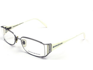DKNY DK3559 1002 Γυναικείος Σκελετός Γυαλιών Οράσεως Κοκάλινος Μεταλλικός Ασημί Άσπρος