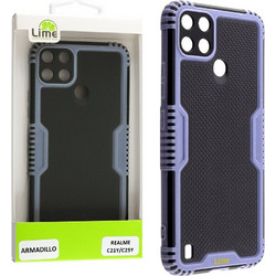 Lime Successories Θηκη Realme C21Y/C25Y 6.5'' Armadillo Camera Guard Air Force Blue - (5205308307638)