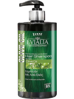 Yanni Extensions Olive Oil Σαμπουάν για Επανόρθωση για Ξηρά Σγουρά & Ταλαιπωρημένα Μαλλιά 500ml
