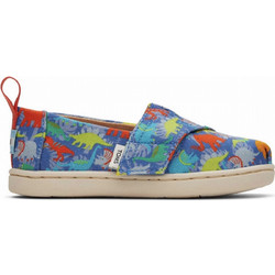 Toms Infant Tiny Alpargata Dinos Printed Espadrilles (10017785)
