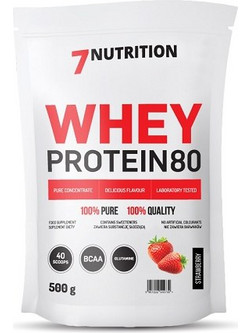 7Nutrition Whey Protein 80 Strawberry 2x500gr