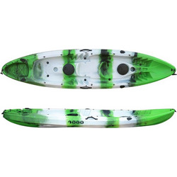 SCK Nereus V19 Set Πλαστικό Kayak 2 Ατόμων Άσπρο Πράσινο