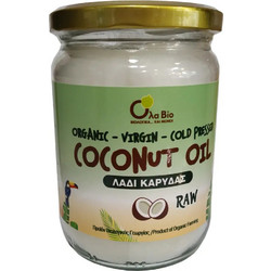 Λάδι Καρύδας Raw, Bio, Όλα Bio, 500ml