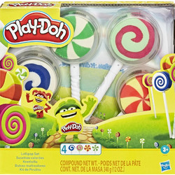Hasbro Play-Doh Lollipop Candy Molds 4τμχ