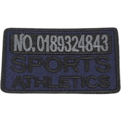 Μοτίφ Κεντητό Θερμοκολλητικό No0189324843 Sports Athletics 5.4x3.3cm 1τεμ