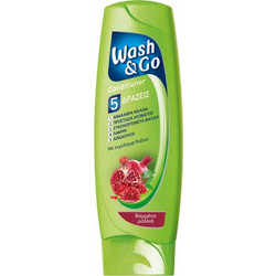 Wash & Go Colored Hair Conditioner για Προστασία Χρώματος & Επανόρθωση για Βαμμένα Μαλλιά 180ml