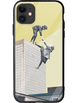 Θήκη Lets Do Stupid Things Together iPhone 11 Groove TPU (Tempered Glass και TPU)