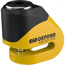 Oxford Κλειδαριά Δίσκου Micro XD5 Disc Lock Yellow/Black