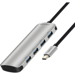Cabletime C160 PU33 USB Hub 3.0 USB-C με 4 Θύρες USB-A