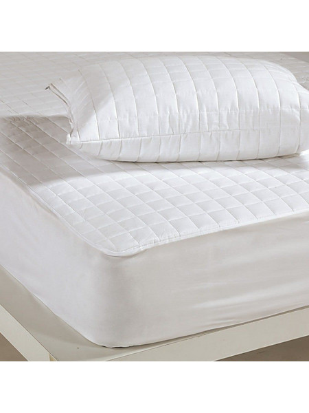 Επίστρωμα Καπιτονέ White Nef-Nef King Size 180x230cm Βαμβάκι-Πολυέστερ