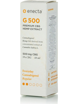 Enecta G 500 Premium CBG Hemp Extract 10ml