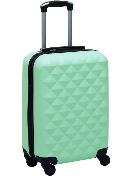 vidaXL 92420 Βαλίτσα Καμπίνας 55x36x22cm με 4 Ρόδες Πράσινη Mint