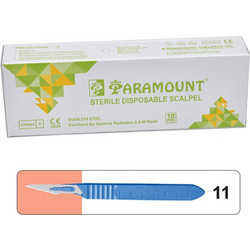 Paramount - No 11 Νυστέρια Mε Λαβή Μιας Χρήσης (10τμχ)