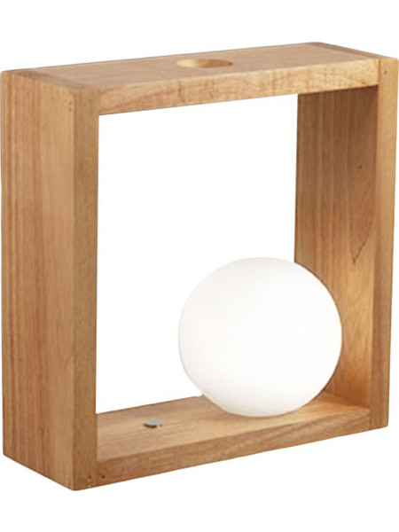 Fabas Luce 3669-30-215 Πορτατίφ Αφής LED Καφέ Π30xΥ30cm