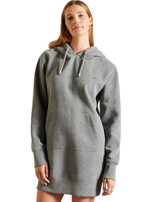 Superdry Mini Καθημερινό Φόρεμα Γκρι W8011084A-5XZ