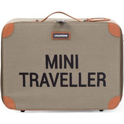 Childhome Mini Traveller Βαλίτσα Καμπίνας 30x40x15cm Χακί
