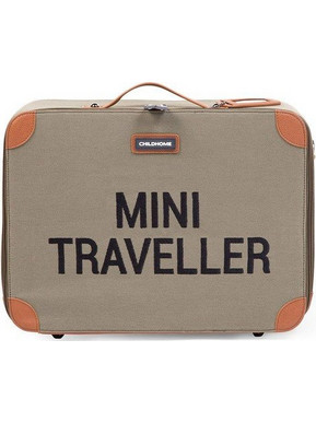 Childhome Mini Traveller Βαλίτσα Καμπίνας 30x40x15cm Χακί